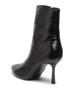 Stivaletto con Tacco Brillantini